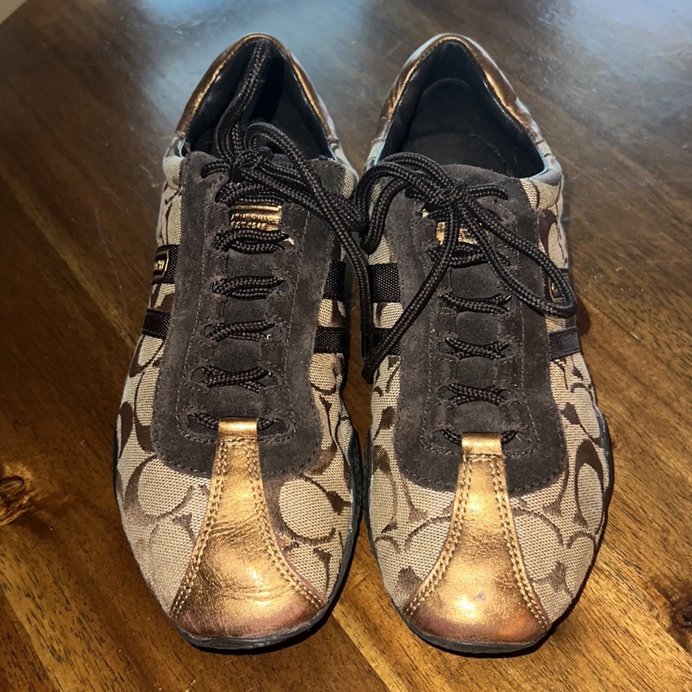 Authentic Coach Kate Sneakers 7.5 - Picture 2 of 11